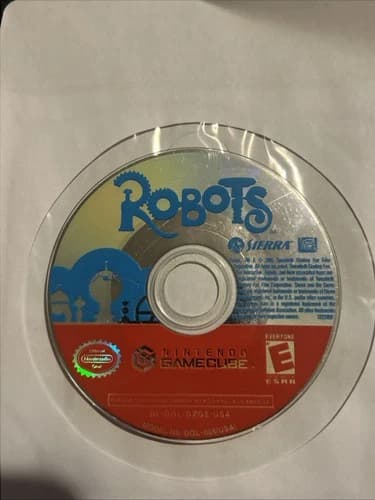 Robots Nintendo GameCube Video Game Disc Only Cleaned Tested