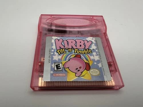 Kirby Tilt N Tumble Gameboy Color GBC in Great Shape!
