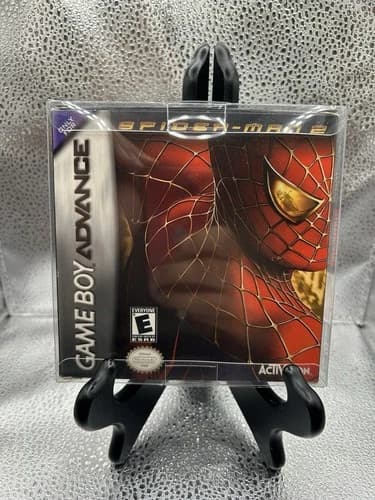 NINTENDO GAMEBOY ADVANCE SPIDER-MAN 2 CIB Tested Very Nice