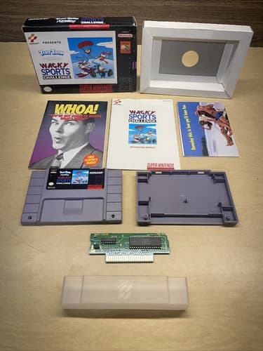 Tiny Toon Adventures: Wacky Sports Challenge Super Nintendo 1994 CIB SNES Tested