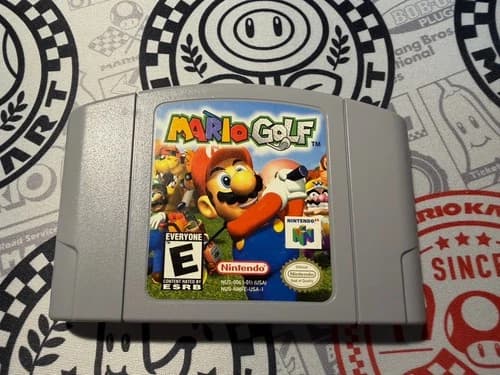 Mario Golf (Nintendo 64, 1999) N64 Authentic, Tested & Working