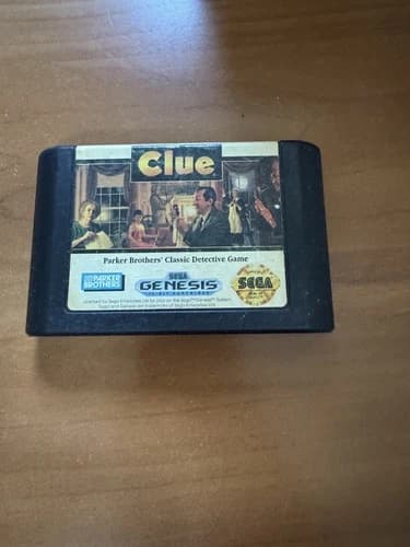 Clue - Sega Genesis - CART ONLY