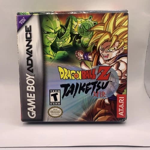 Dragon Ball Z: Taiketsu (Nintendo Game Boy Advance, 2003) CIB!!!