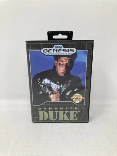 Dynamite Duke Sega Genesis Complete CIB