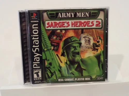 Army Men Sarges Heroes 2 (Sony PlayStation 1 PS1, 2000) - Tested