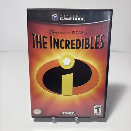 The Incredibles Nintendo Gamecube Complete CIB Tested Clean Black Label