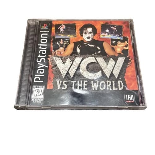 WCW Vs. The World PlayStation 1 Video Game. 1997 PS1