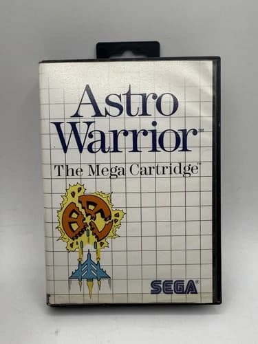 Astro Warrior Sega Master System SMS CIB Complete, Tested & Works
