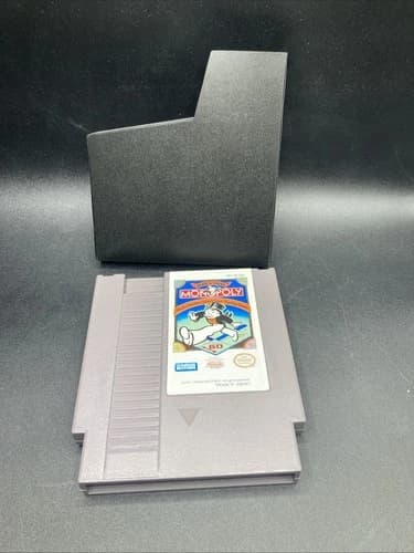 Monopoly Nintendo NES Video Game Cartridge Only Tested & Working Clean