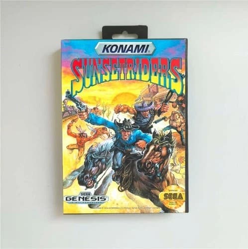 Sunset Riders rom Video Game Card for GENESIS
