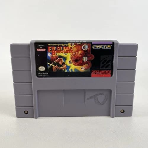 🔥Advanced Dungeons & Dragons Eye of the Beholder (Super Nintendo SNES, 1992)🔥