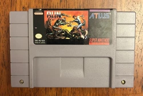 Run Saber (Super Nintendo Entertainment System, SNES) Authentic