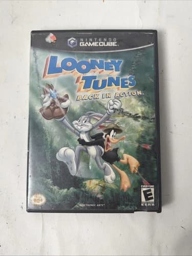Looney Tunes Back In Action (Nintendo Gamecube, 2003) Complete Manual CIB Tested