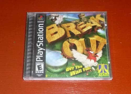 Breakout (Sony PlayStation 1, 2000 PS1)-Complete
