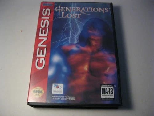 Generations Lost Sega Genesis complete