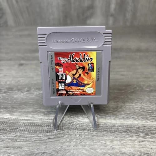 Disney's Aladdin (Nintendo Game Boy, 1995) Authentic Tested And Working