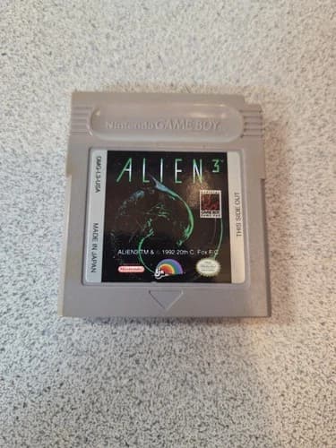 Alien 3 (Nintendo Game Boy, 1992) Authentic - Tested & Working