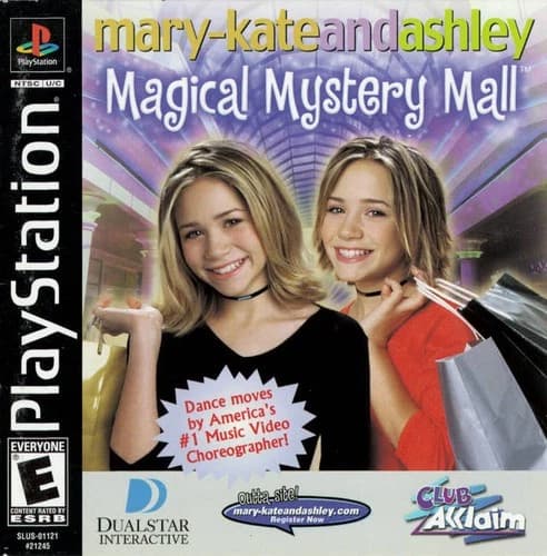 Mary-Kate And Ashley Magical Mystery Mall - PS1 Playstation Game Only