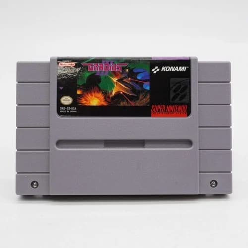 Gradius III 3 (Super Nintendo SNES) Tested & Working - Authentic NICE!!