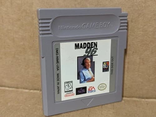 Madden 96 for Nintendo Game Boy Tested & Working