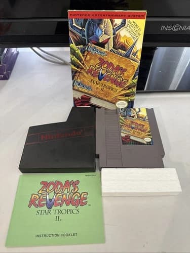 Zoda's Revenge: Star Tropics II (NES) - CIB - Tested - VG Condition