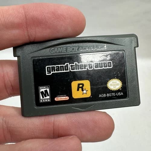 Grand Theft Auto Advance - Game Boy Advance - Tested & Working - QUICK SHIPPING