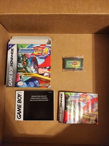 Mega Man Zero 4 (Game Boy Advance) Complete in Box (CIB)