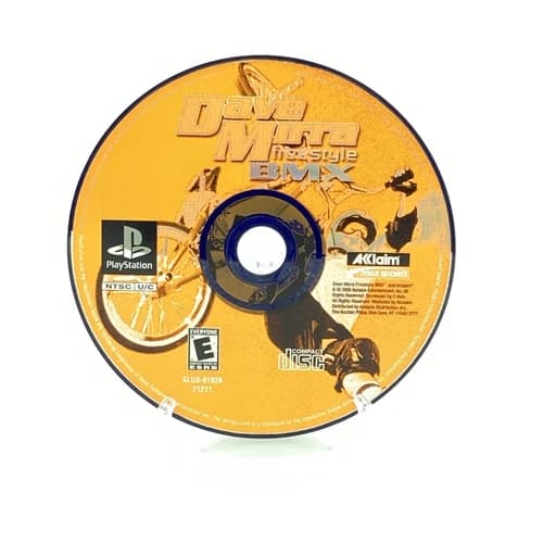 Dave Mirra Freestyle BMX (2000) PlayStation 1 Disc Only Tested
