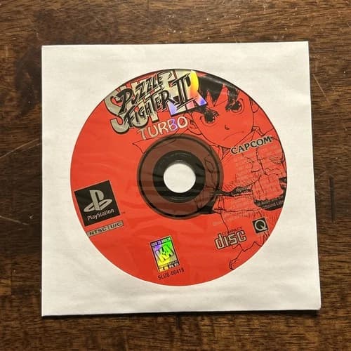 Super Puzzle Fighter II Turbo PlayStation 1 — GAME ONLY