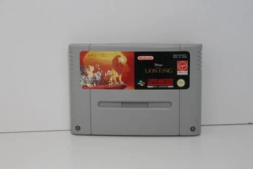 The Lion King - Super Nintendo SNES Game - Tested Working Fast Post ✅✅✅