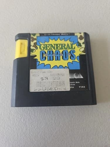 General Chaos Loose - Cartridge Only (Sega Genesis, 1993) - Tested Works
