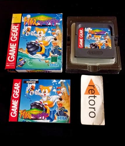 TAILS ADVENTURES Sega Game Gear GG JAP Complete
