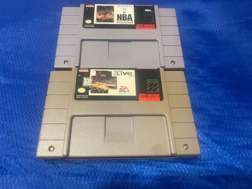 NBA Live 96 (Super Nintendo Entertainment System, 1995) - tested work