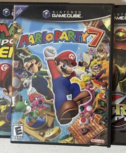 Mario Party 7 Nintendo GameCube CIB w/ Manual-CLEAN