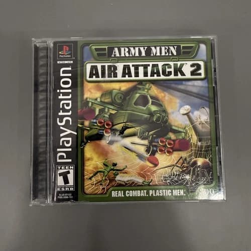 Army Men - Air Attack 2 (2000) Sony PlayStation 1, PS1, US, Complete CIB