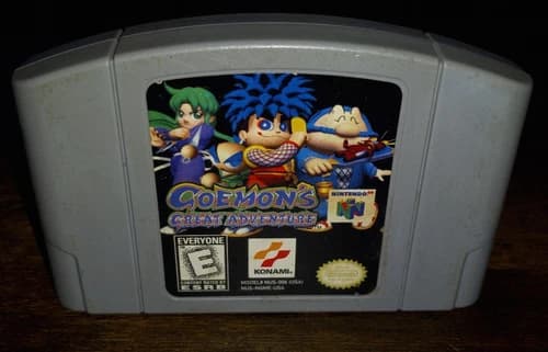 Goemon's Great Adventure (Nintendo 64) N64 Authentic Cartridge Only Tested