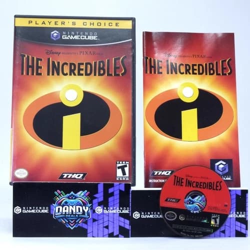 The Incredibles GC CIB W/ Manual - GameCube