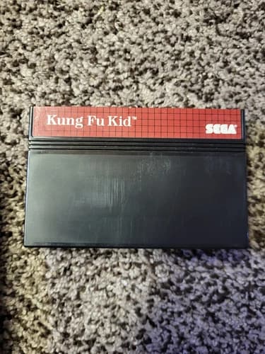 SEGA Master System SMS Kung Fu Kid Beat 'Em Up 1987 Cartridge Only