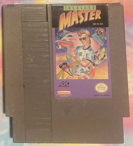 Treasure Master (Nintendo Entertainment System, 1991) Tested and Working!