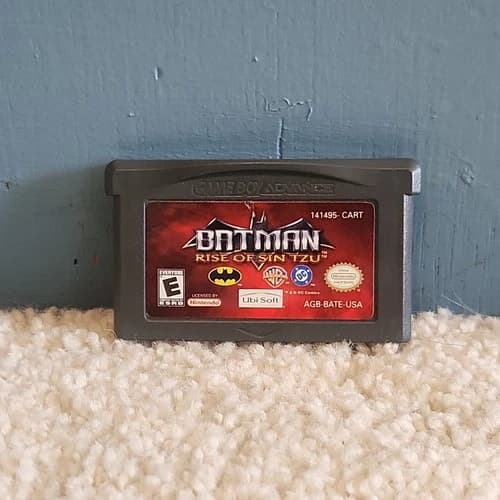 Batman: Rise of Sin Tzu (Nintendo Game Boy Advance, GBA, 2003) Authentic Tested