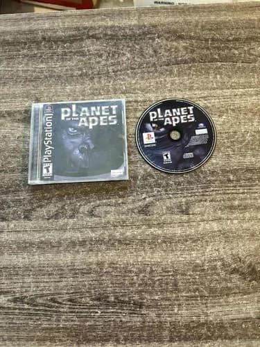 Planet of the Apes (Sony PlayStation 1, 2002) PS1 CIB Complete w/ Manual Tested