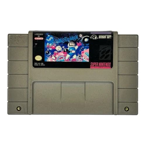 Super Bomberman SNES Super Nintendo Cartridge Only Tested Works