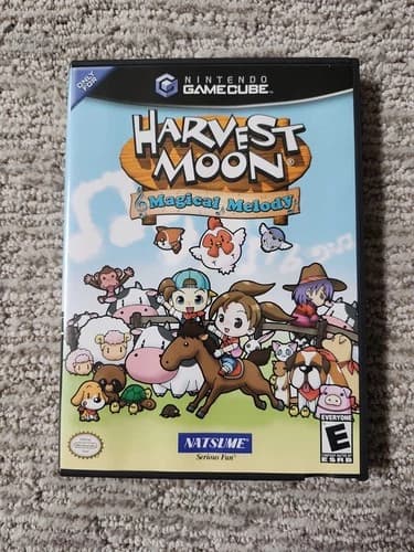 Harvest Moon: Magical Melody (Nintendo GameCube) CIB Nice Shape, Ships TODAY!