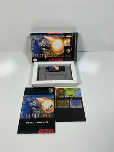 Firestriker SNES COMPLETE (Tested)