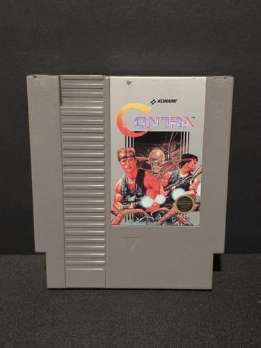 CONTRA NES Nintendo Authentic and Tested