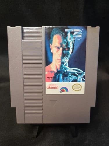 Terminator 2 T2 Judgment Day Nintendo Entertainment NES Game Cartridge 1992