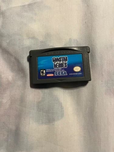 Gunstar Super Heroes Nintendo Game Boy Advance GBA