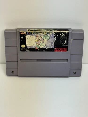 SUPER NINTENDO SNES SUPER MARIO WORLD