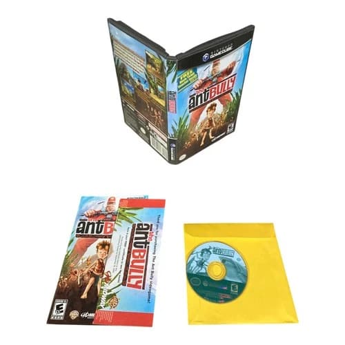 Nintendo GameCube NGC CIB COMPLETE TESTED The Ant Bully w/ Movie Ticket