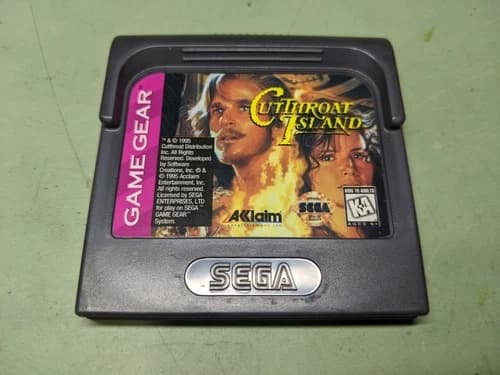 Cutthroat Island Sega Game Gear Cartridge Only